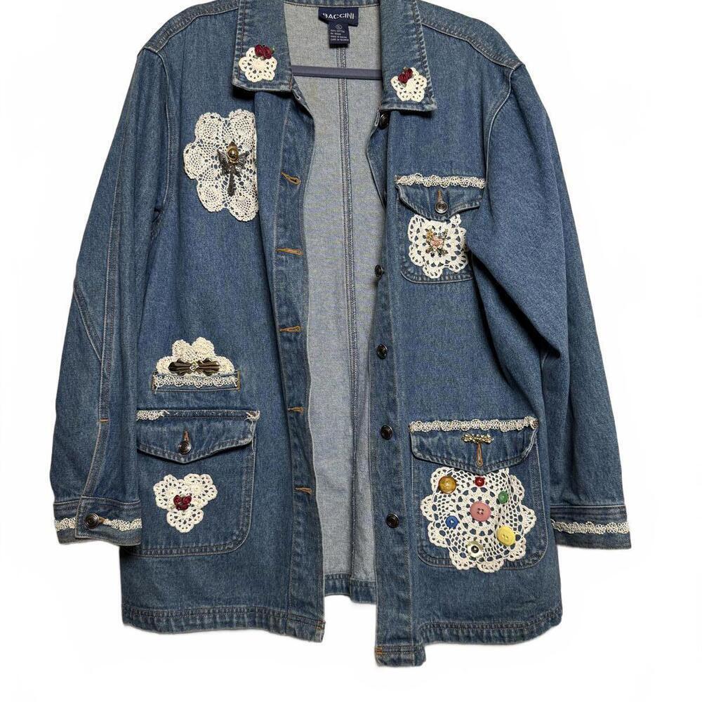 Vintage Granola Women's Denim Hunter Jacket